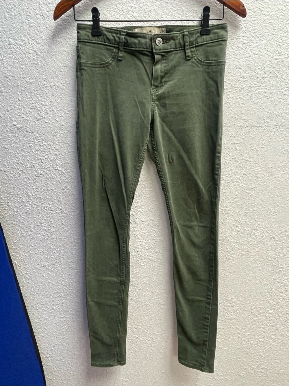 Hollister Olive Green Skinny Women's Pants